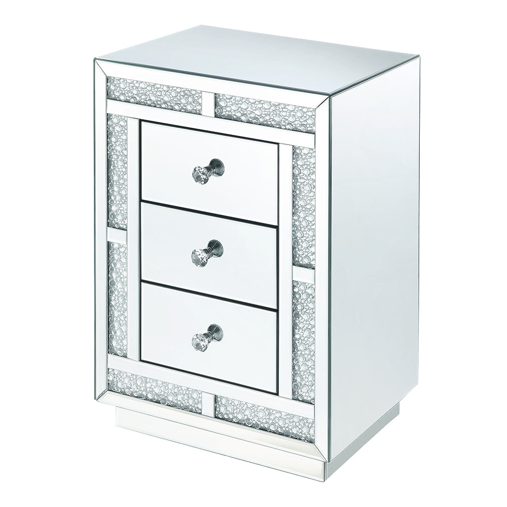 ACME Mallika Accent Table – angle view – Lusso Furniture Miami