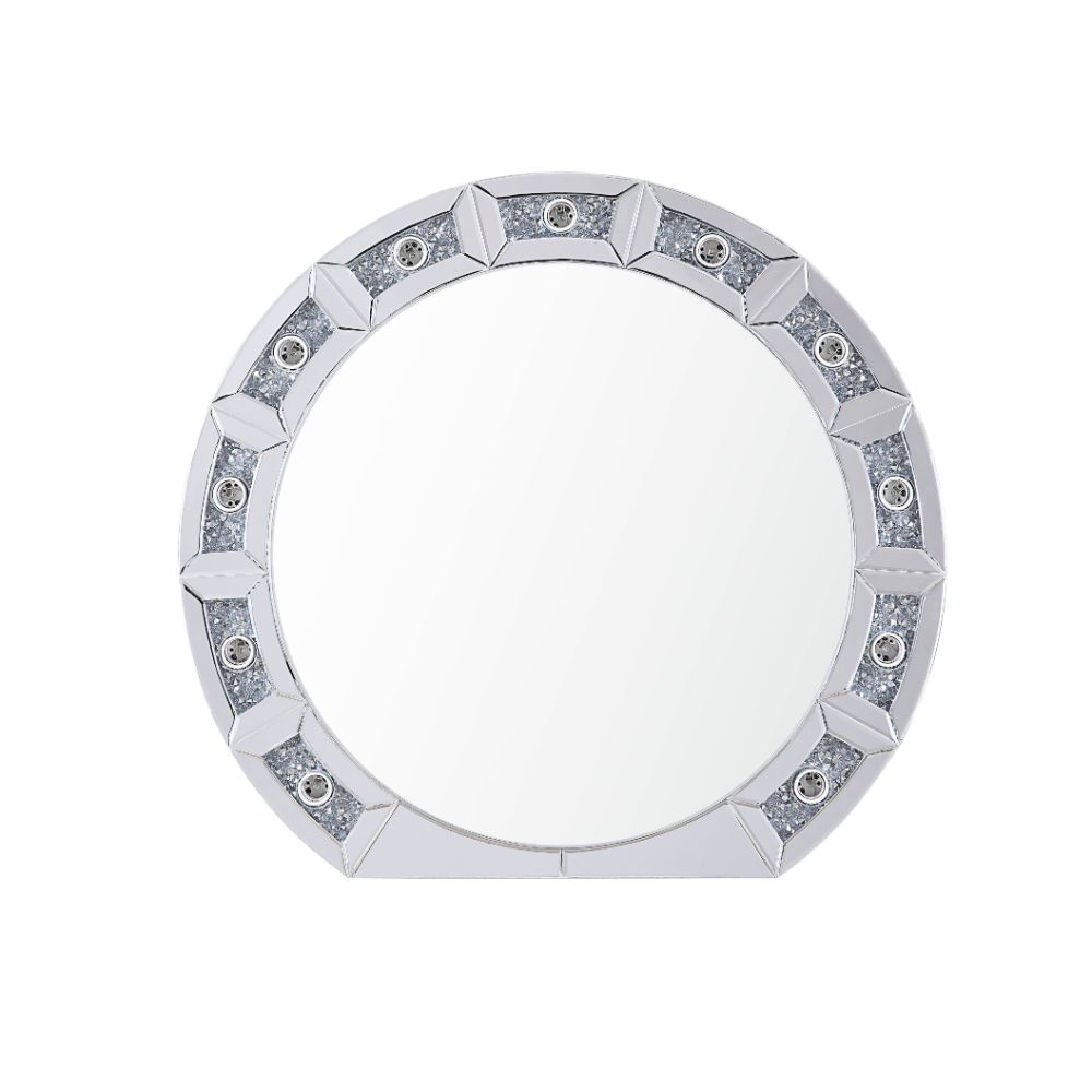ACME Noralie Accent Mirror – front view – Lusso Furniture Miami