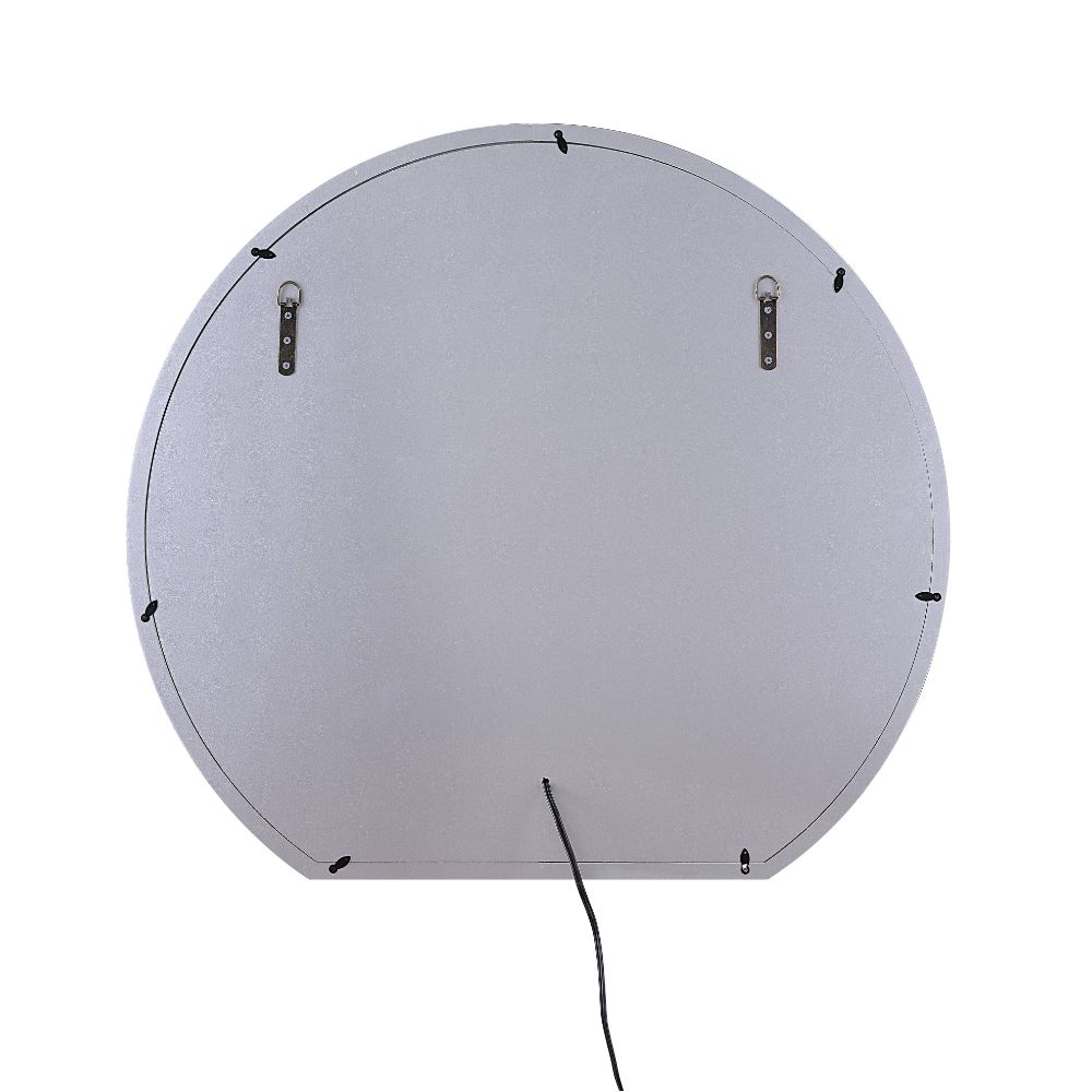 ACME Noralie Accent Mirror – angle view – Lusso Furniture Miami