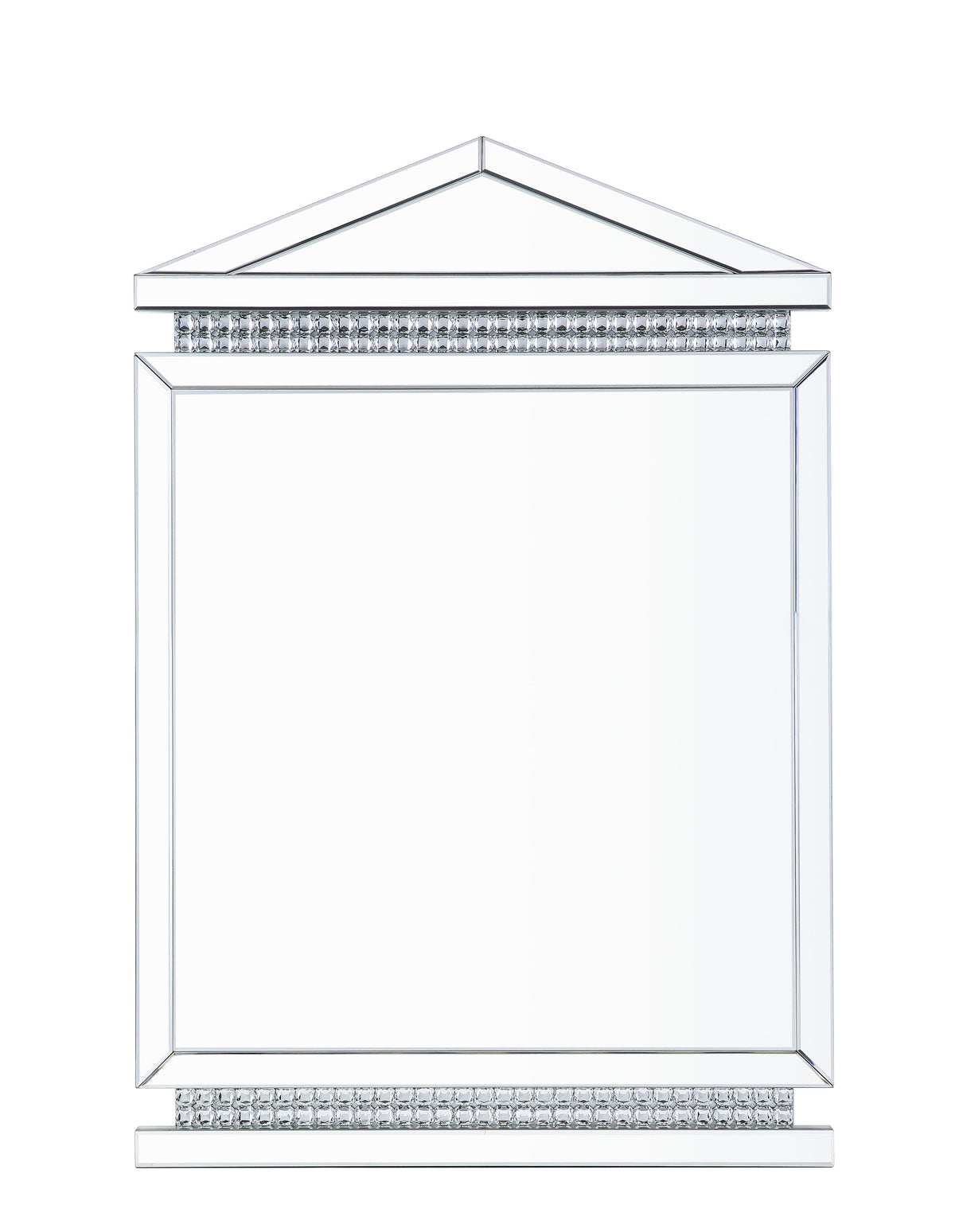 ACME Lotus Accent Mirror – front view – Lusso Furniture Miami