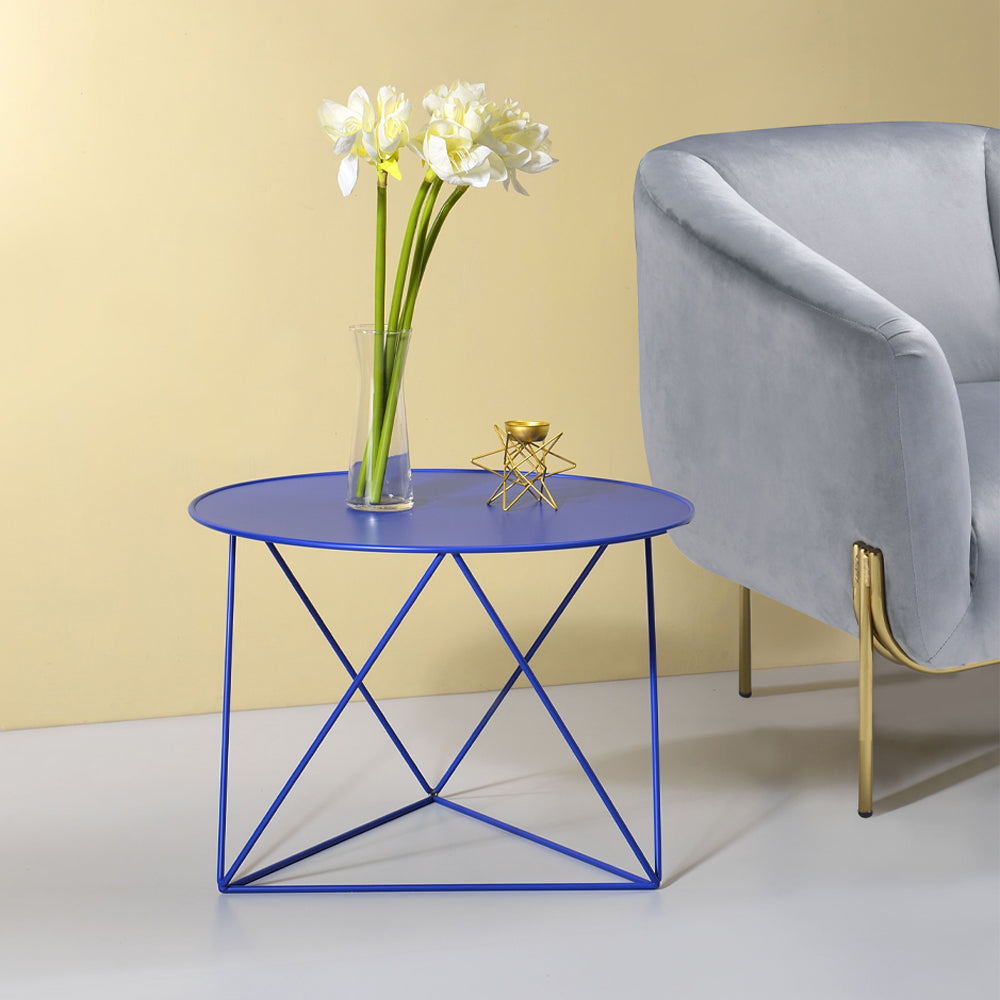 ACME Epidia Accent Table – front view – Lusso Furniture Miami