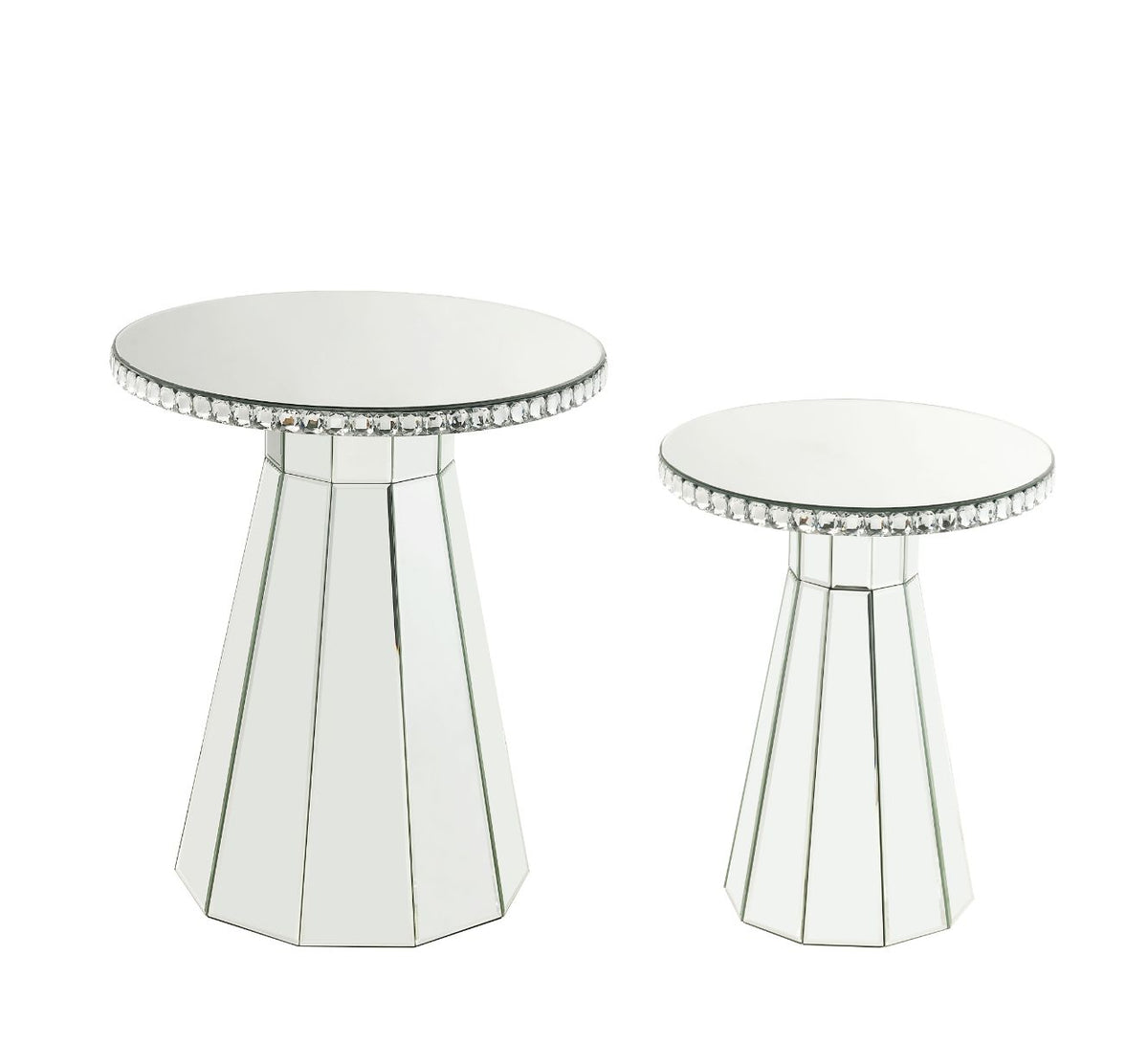 ACME Lotus Accent Table – front view – Lusso Furniture Miami