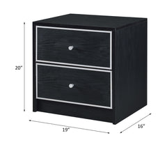 ACME Jabir Accent Table – back view – Lusso Furniture Miami