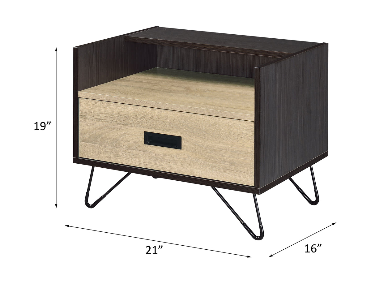 ACME Melkree Accent Table – back view – Lusso Furniture Miami