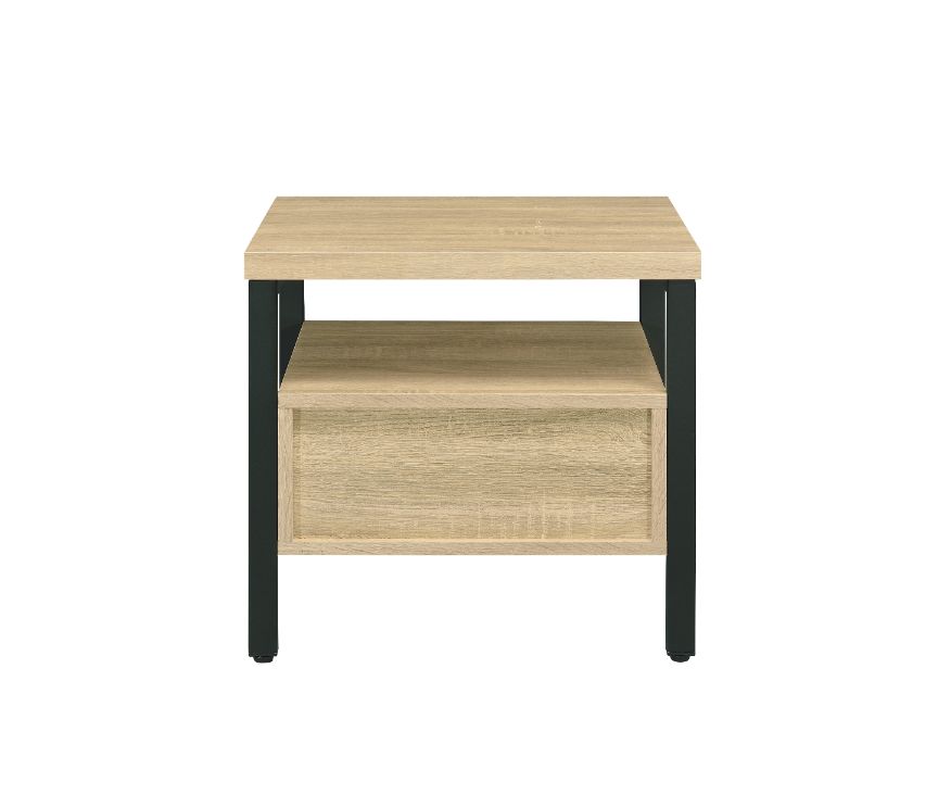 ACME Yawan Accent Table – side view – Lusso Furniture Miami
