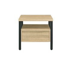 ACME Yawan Accent Table – side view – Lusso Furniture Miami