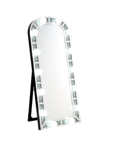 ACME Noralie Floor Mirror – front view – Lusso Furniture Miami