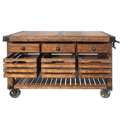 ACME Kaif Kitchen Cart – room setting – Lusso Furniture Miami