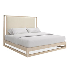 Caracole Pinstripe Bed – finish detail – Lusso Furniture Miami