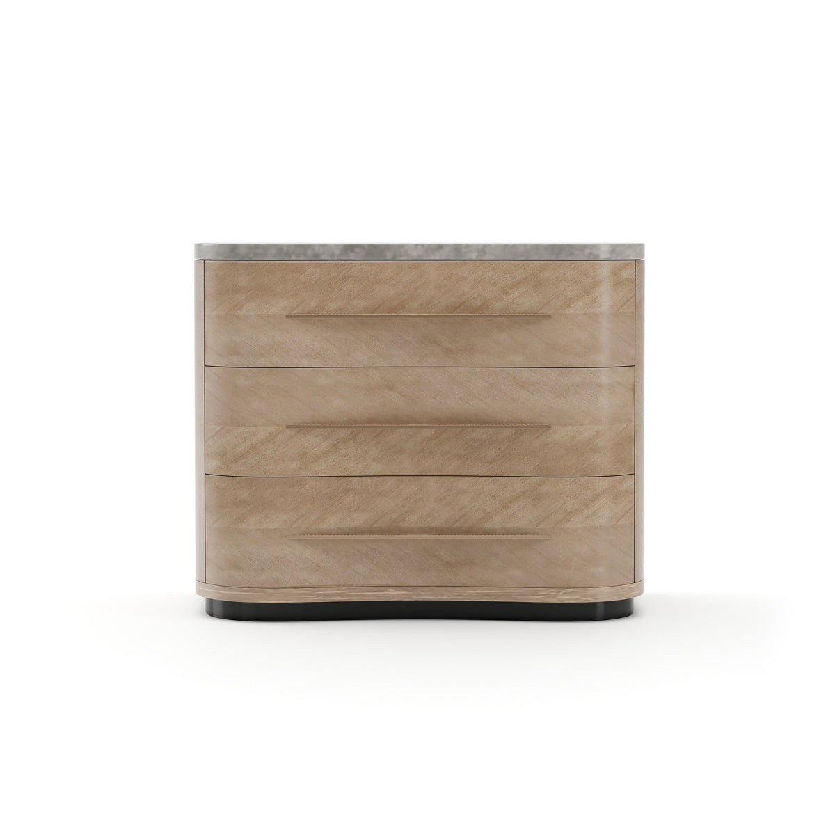 Caracole Wanderlust Nightstand – top view – Lusso Furniture Miami