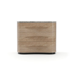 Caracole Wanderlust Nightstand – top view – Lusso Furniture Miami