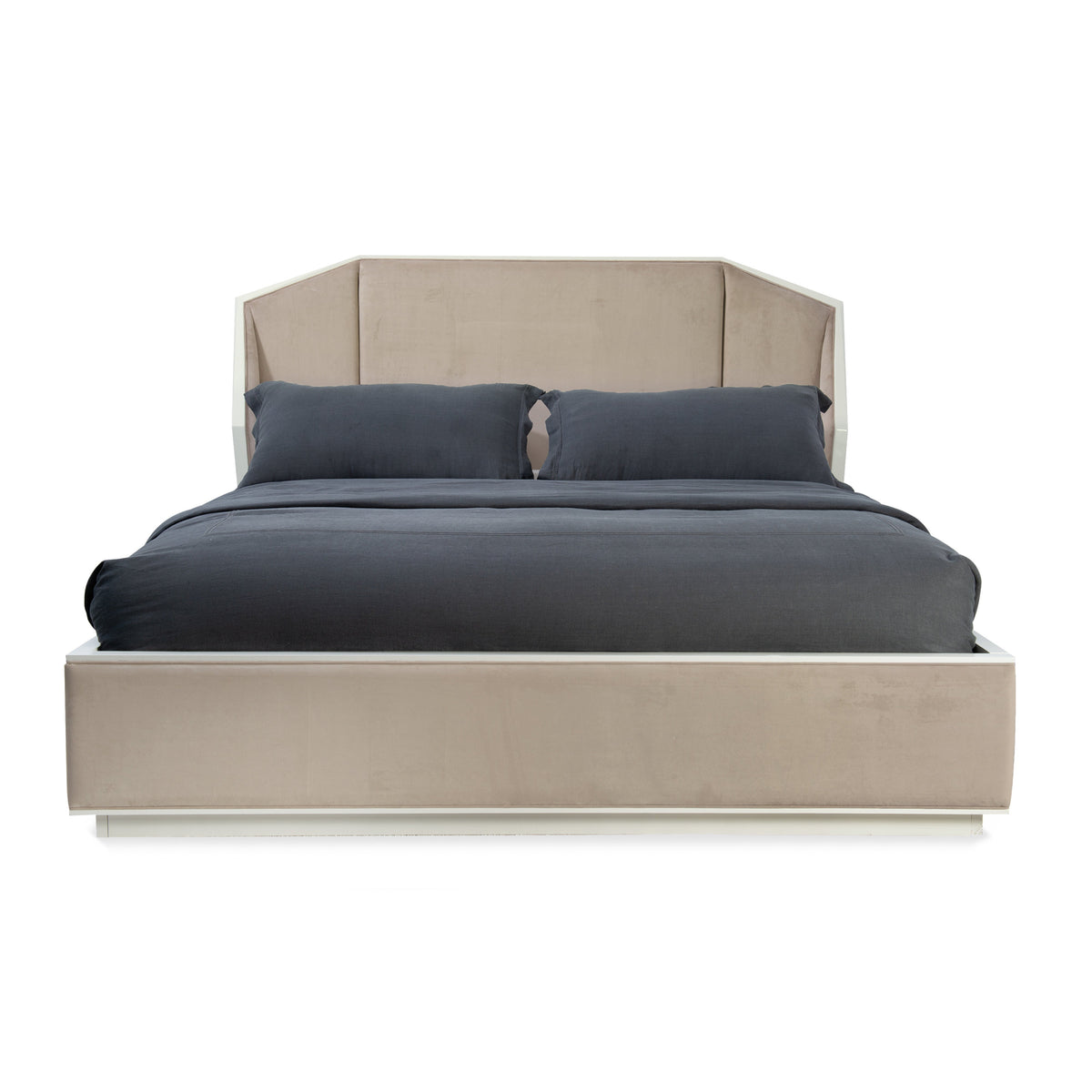 Caracole Expressions Bed – front view – Lusso Furniture Miami