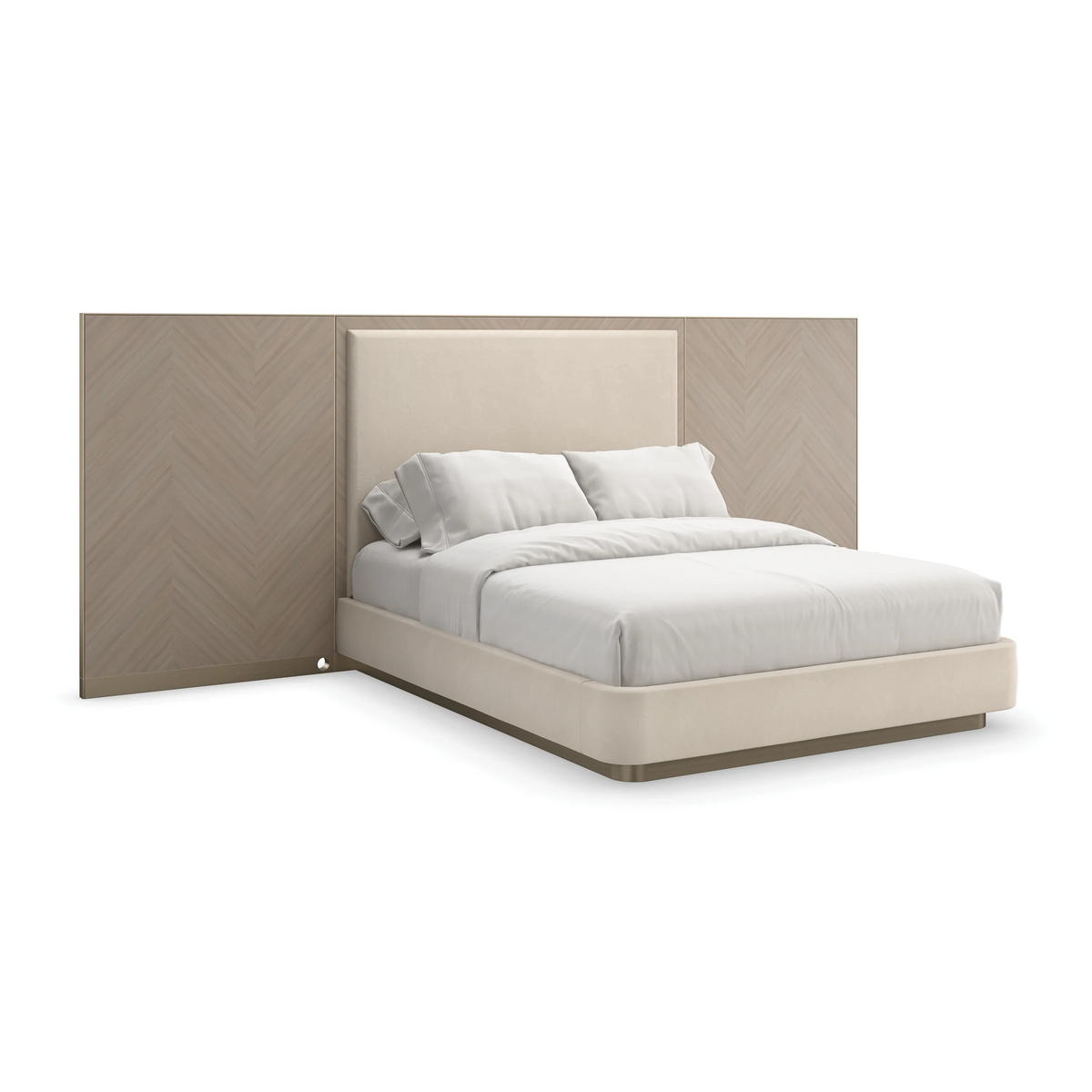 Caracole Anthology Bed – angle view – Lusso Furniture Miami