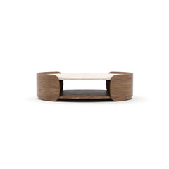 Caracole Fleur Open Cocktail Table – finish detail – Lusso Furniture Miami