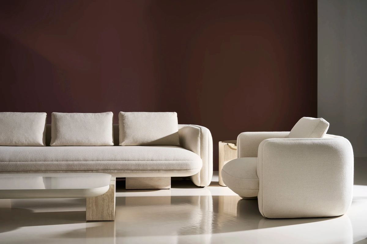 Caracole Overlap Side Table – close-up – Lusso Furniture Miami
