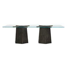 Caracole Vector Dining Table – front view – Lusso Furniture Miami