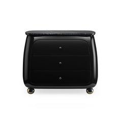 Caracole Cabochon Nightstand – front view – Lusso Furniture Miami