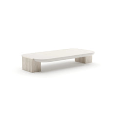 Caracole Overlap Rectangle Cocktail Table – view 11 – Lusso Furniture Miami