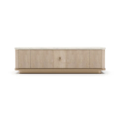Caracole Rhythm Rectangle Cocktail Table – front view – Lusso Furniture Miami