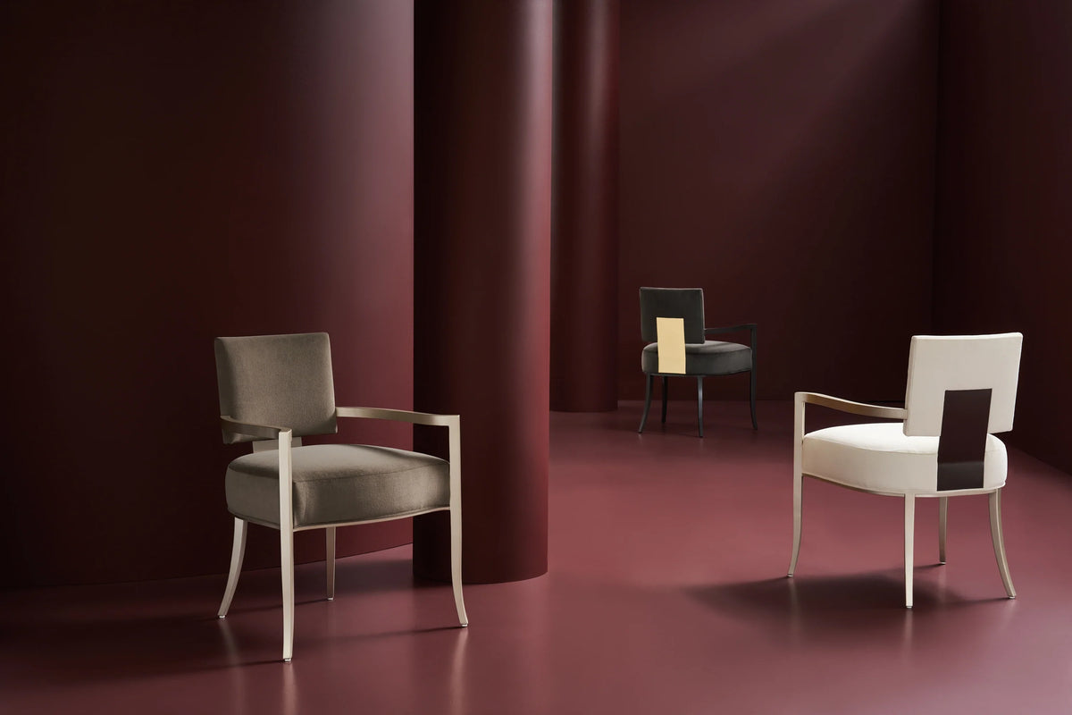Caracole Reserved Seating Arm Chair – view 14 – Lusso Furniture Miami