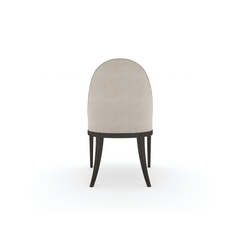 Caracole Natural Choice Side Dining Chair – back view – Lusso Furniture Miami