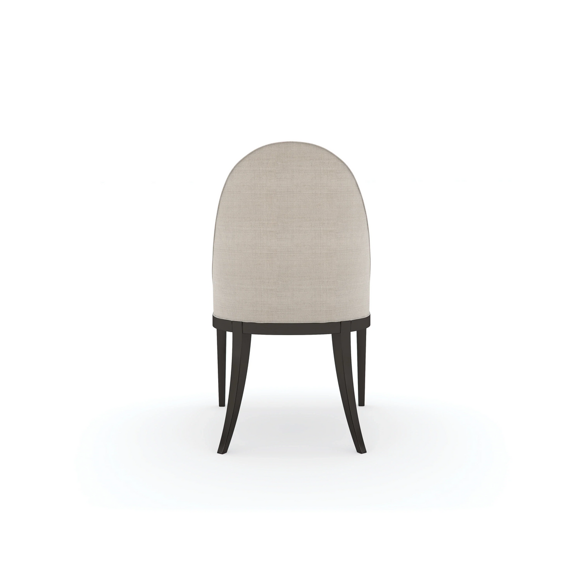 Caracole Natural Choice Side Dining Chair – back view – Lusso Furniture Miami