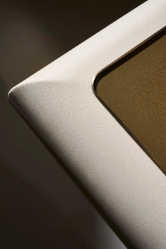 Caracole Seta Side Table – side view – Lusso Furniture Miami