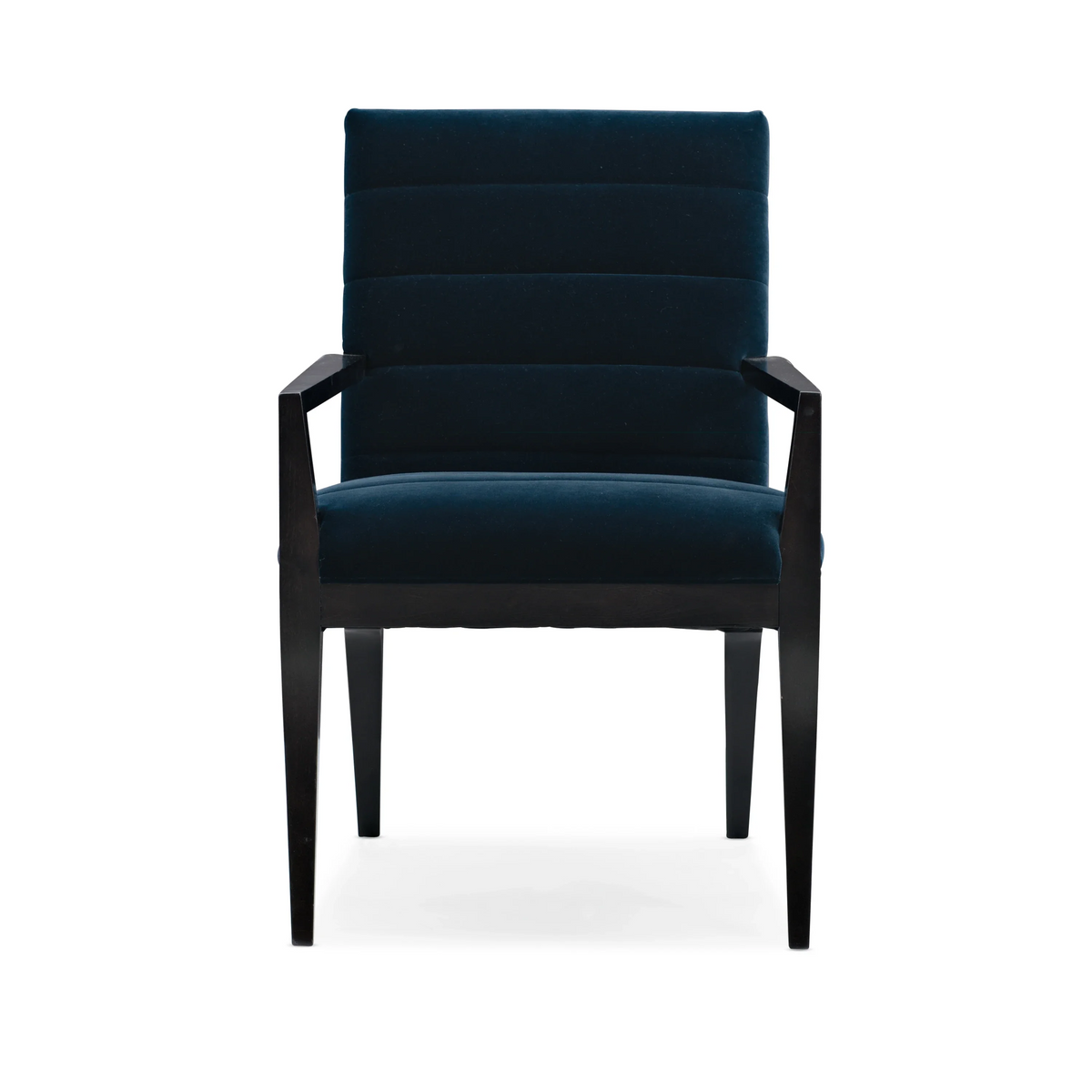 Caracole Edge Arm Chair – front view – Lusso Furniture Miami