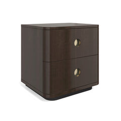 Caracole Bachelor Nightstand – side view – Lusso Furniture Miami
