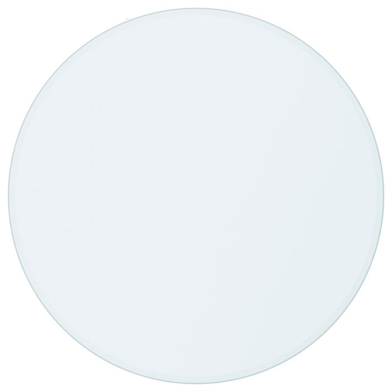 Glass Tops 48-inch 6mm Round Clear Tempered Glass Top-zoom-
