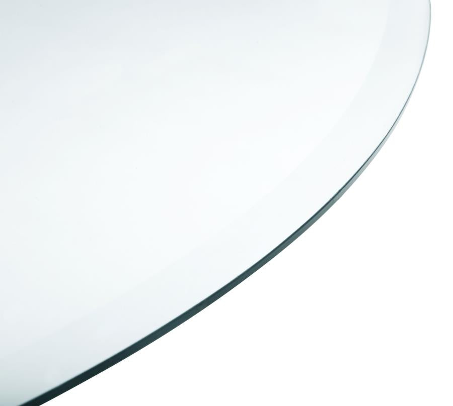 Glass Tops 48-inch 6mm Round Clear Tempered Glass Top-zoom-3