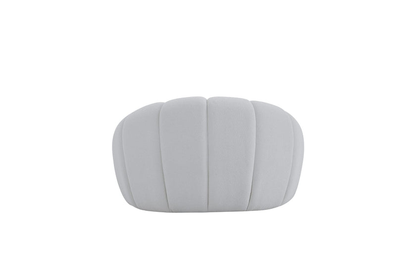 Nest Boucle Collection – Curved Sofa, Armchair & Ottoman-zoom-