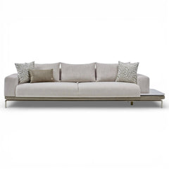 Estella Living Room Set (Cream) – Living Room Set | Lusso Furniture (view 2)