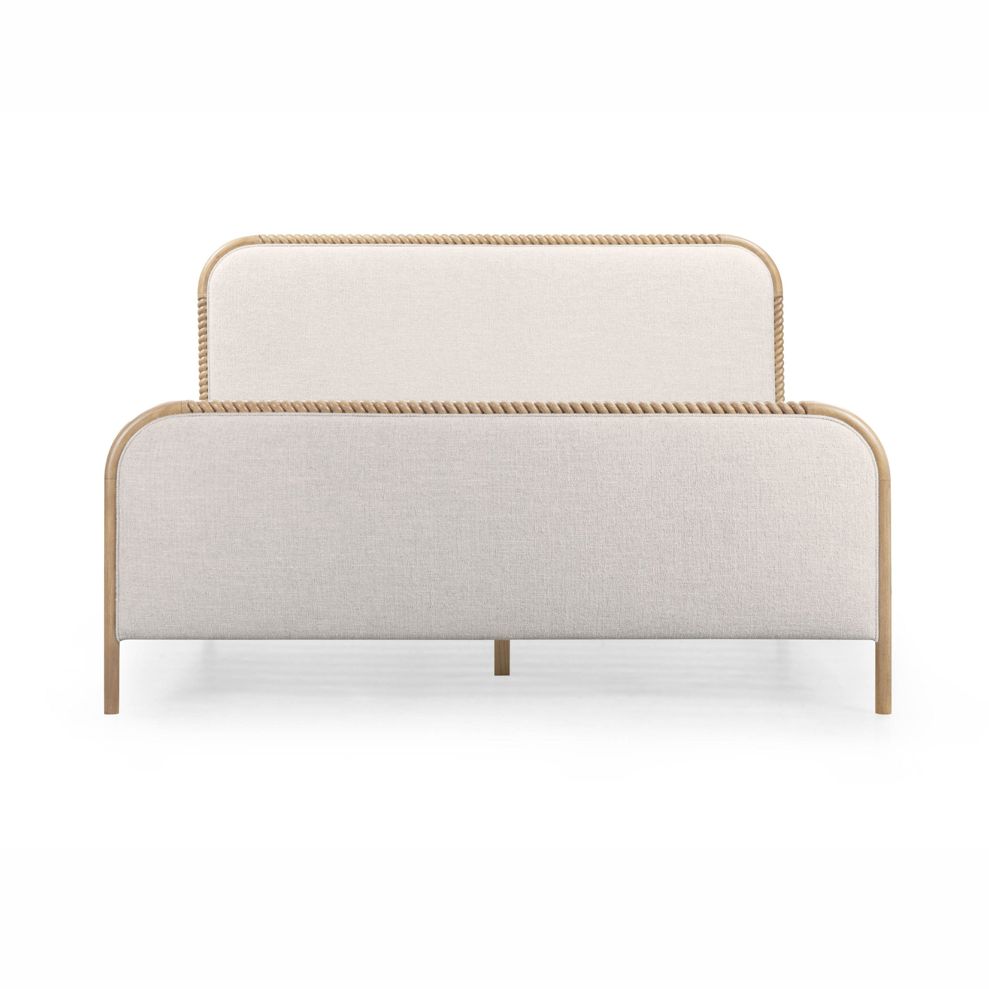 Hatia Basketweave Panel Bed