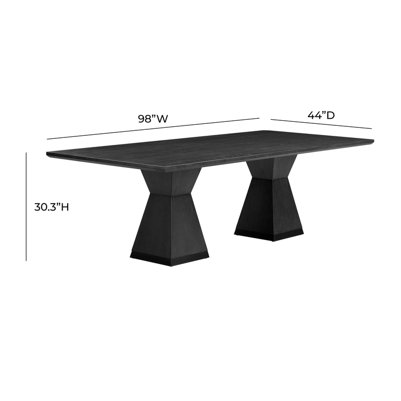 Nolan 98" Wood Rectangular Dining Table-zoom-