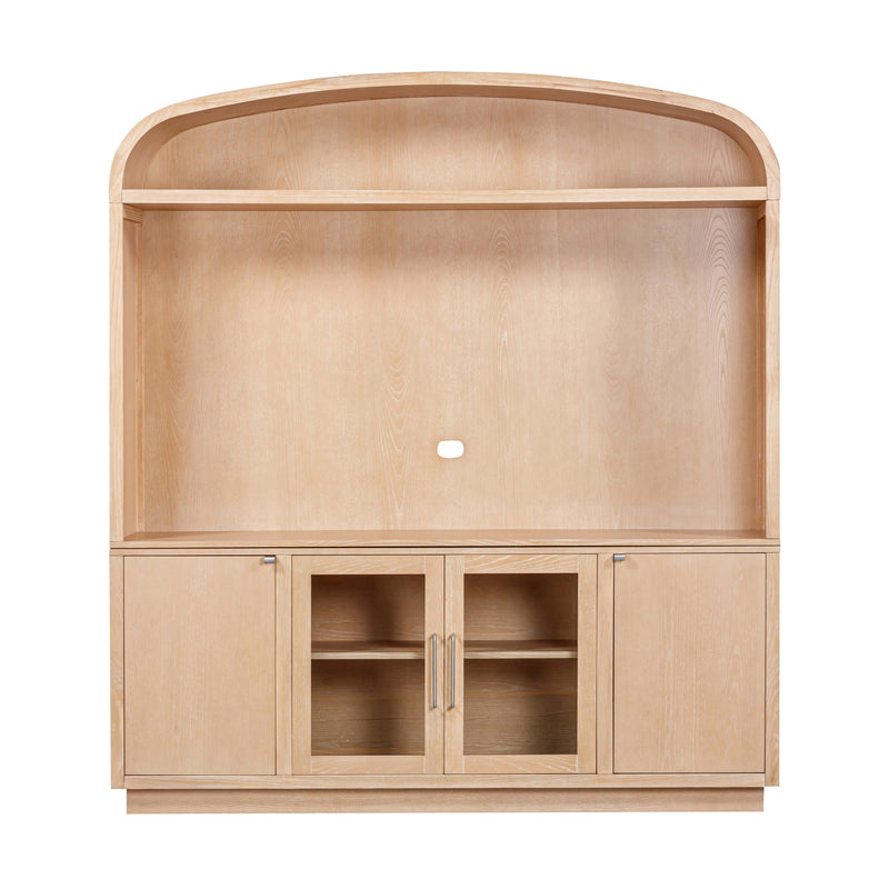 Marlow 77" Wood Entertainment Center-zoom-