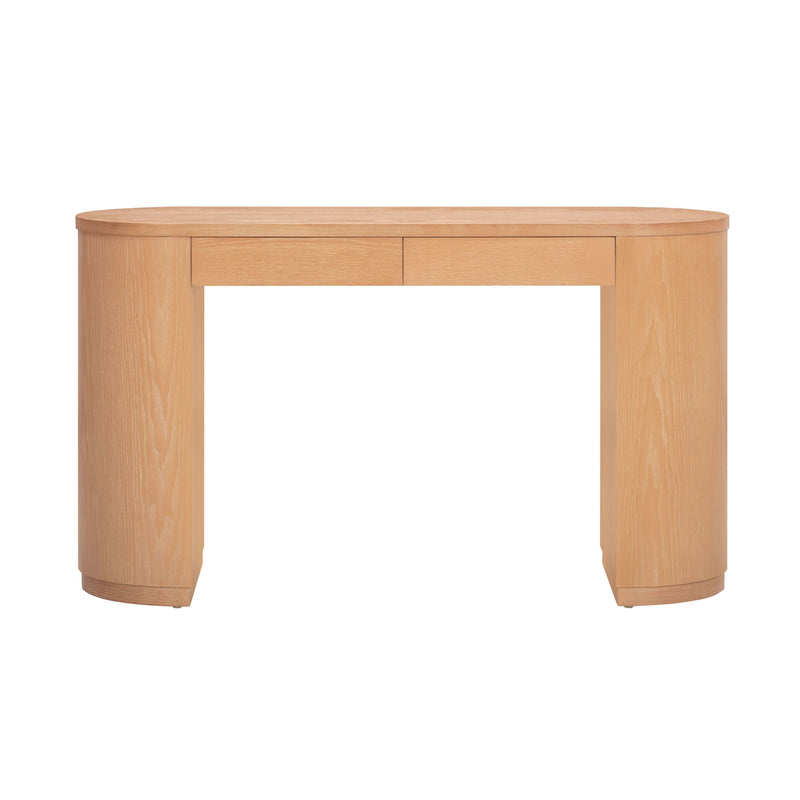 Marlow 52" Wood 2-Drawer Writing Desk-zoom-