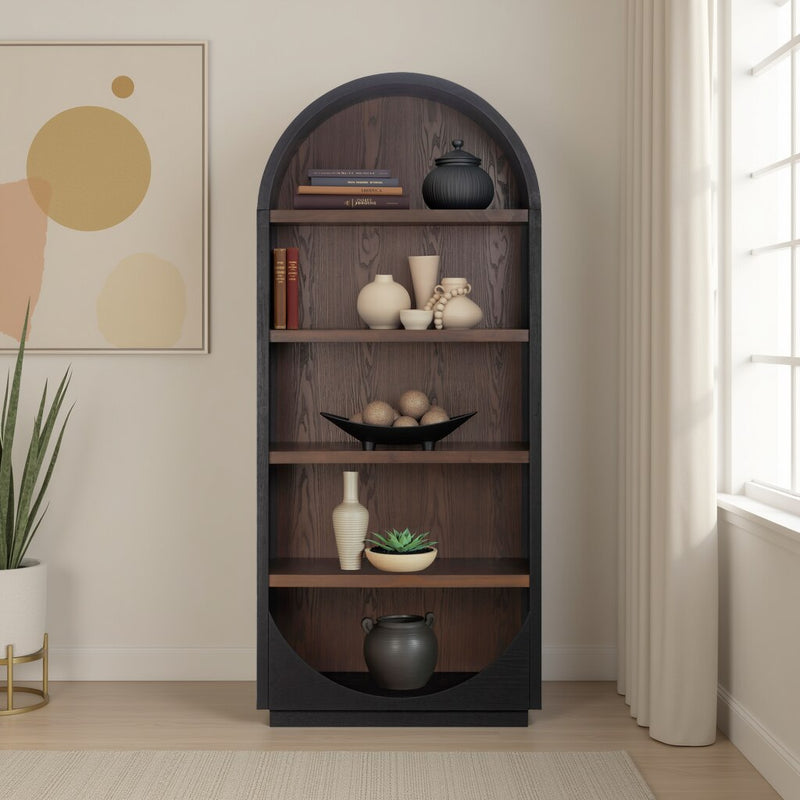 Marlow Wood Bookcase-zoom-