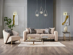 Veronica Living Room Set (Vizon) – Living Room Set | Lusso Furniture (view 3)