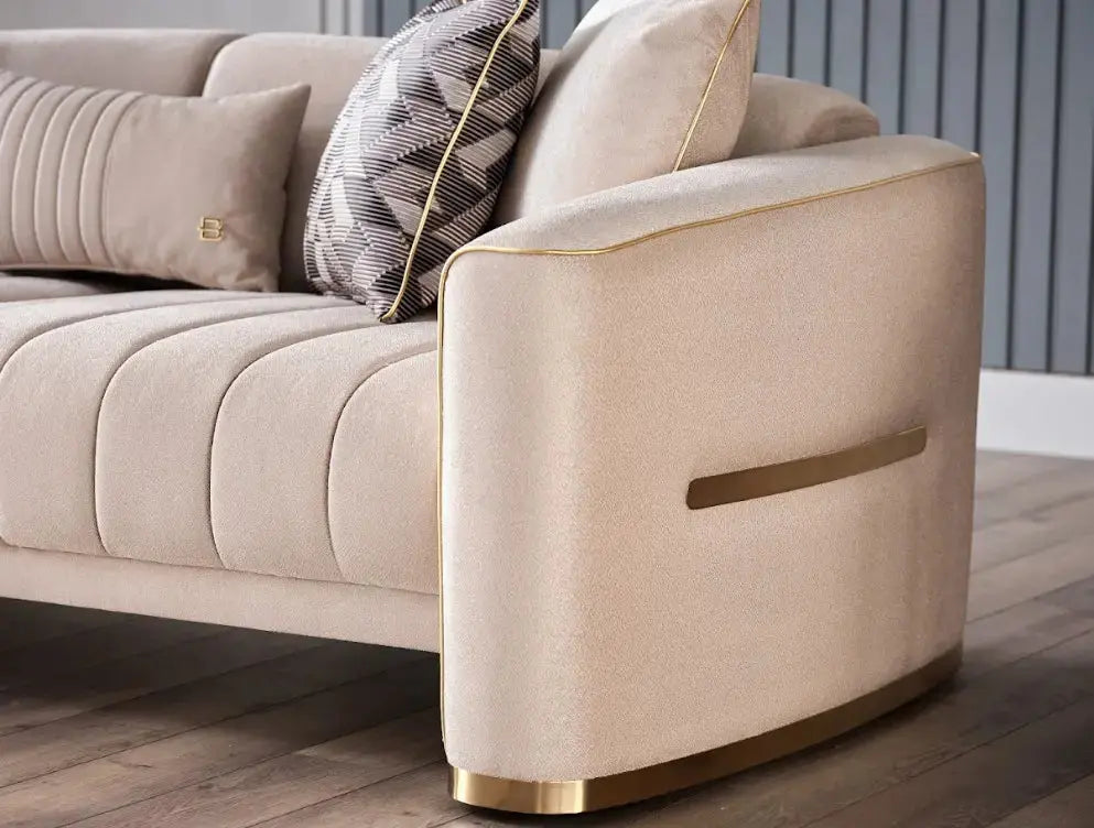 Veronica Living Room Set (Vizon) – Living Room Set | Lusso Furniture (view 8)
