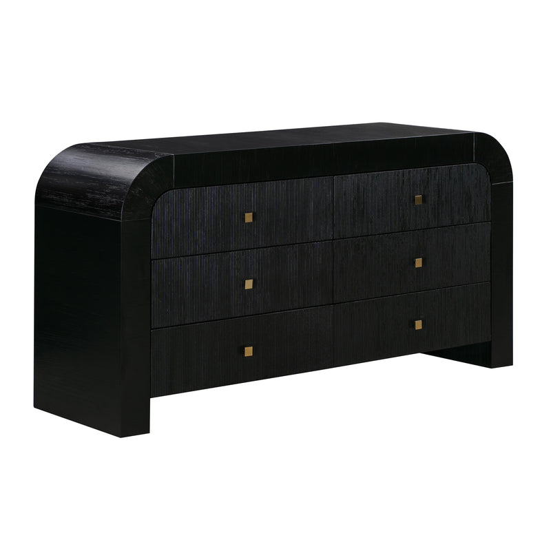 Hump 62" Arched 6-Drawer Dresser-zoom-