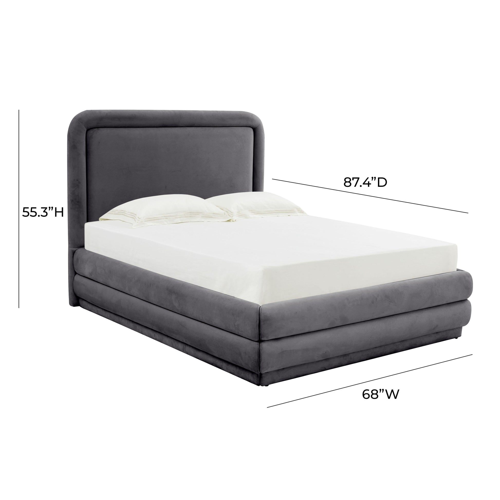 Briella Performance Velvet Bed
