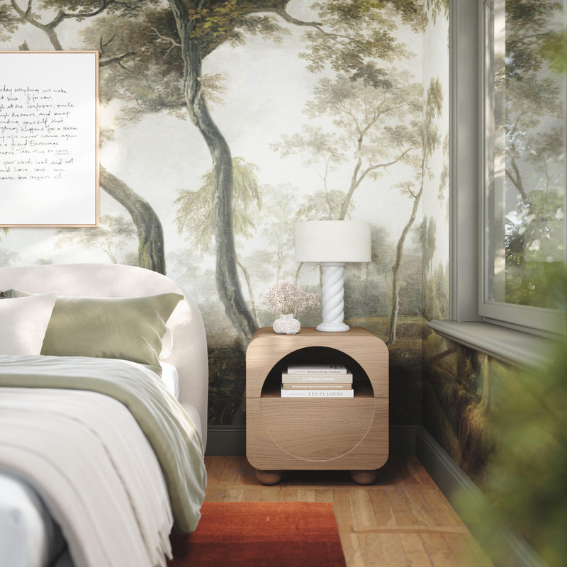 Moonrise 20" Natural Ash Nightstand With Drawer-zoom-