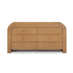 Hump 62" Arched 6-Drawer Dresser