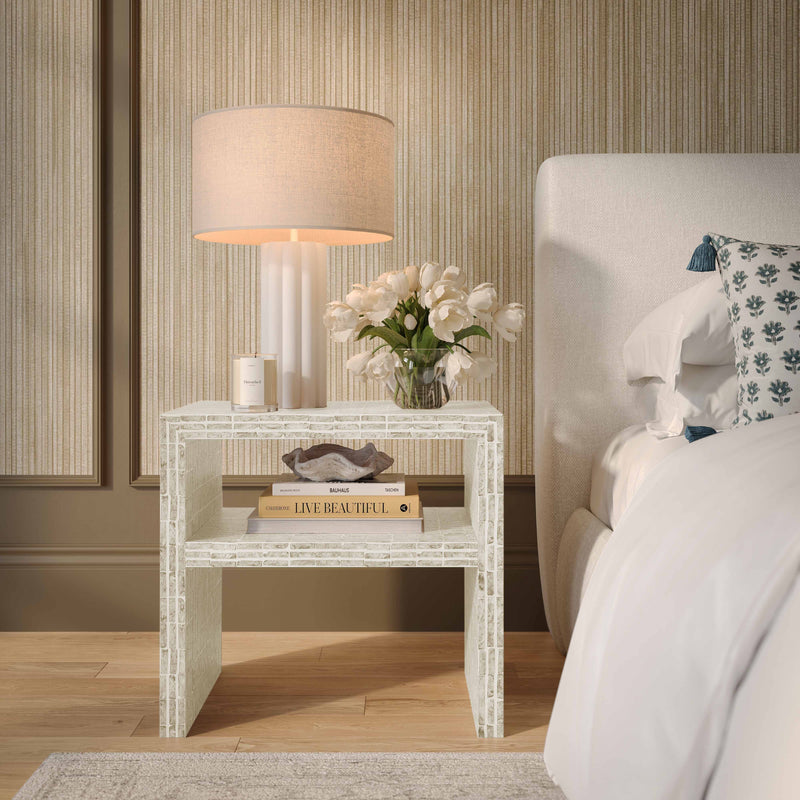 Derry 22" Capiz Shell Nightstand-zoom-