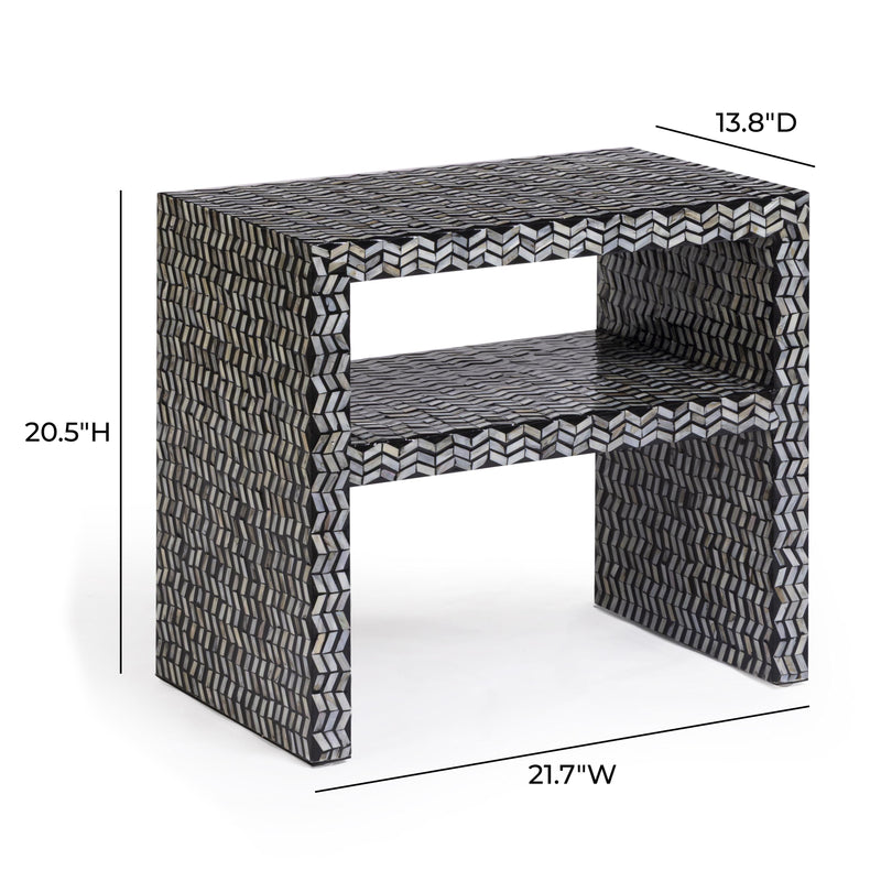 Derry 22" Capiz Shell Nightstand-zoom-