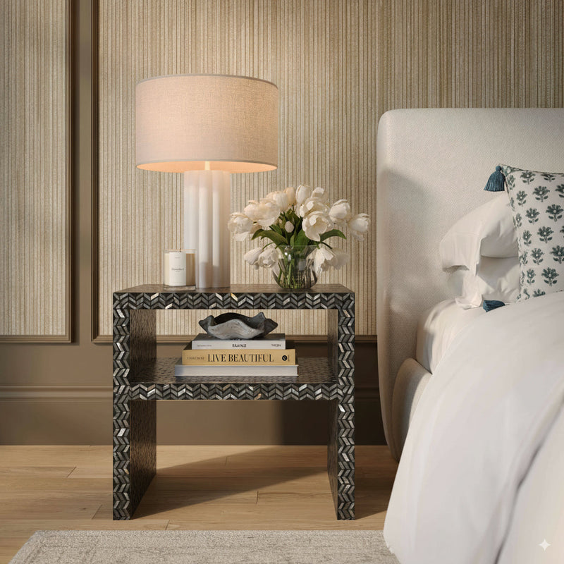 Derry 22" Capiz Shell Nightstand-zoom-