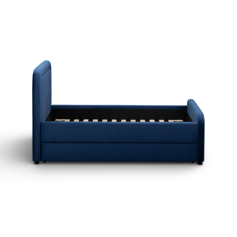 Briella Performance Velvet Trundle Bed in Twin-zoom-