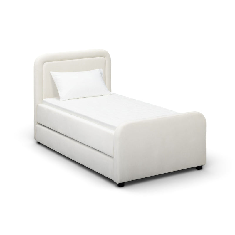 Briella Performance Velvet Trundle Bed in Twin-zoom-