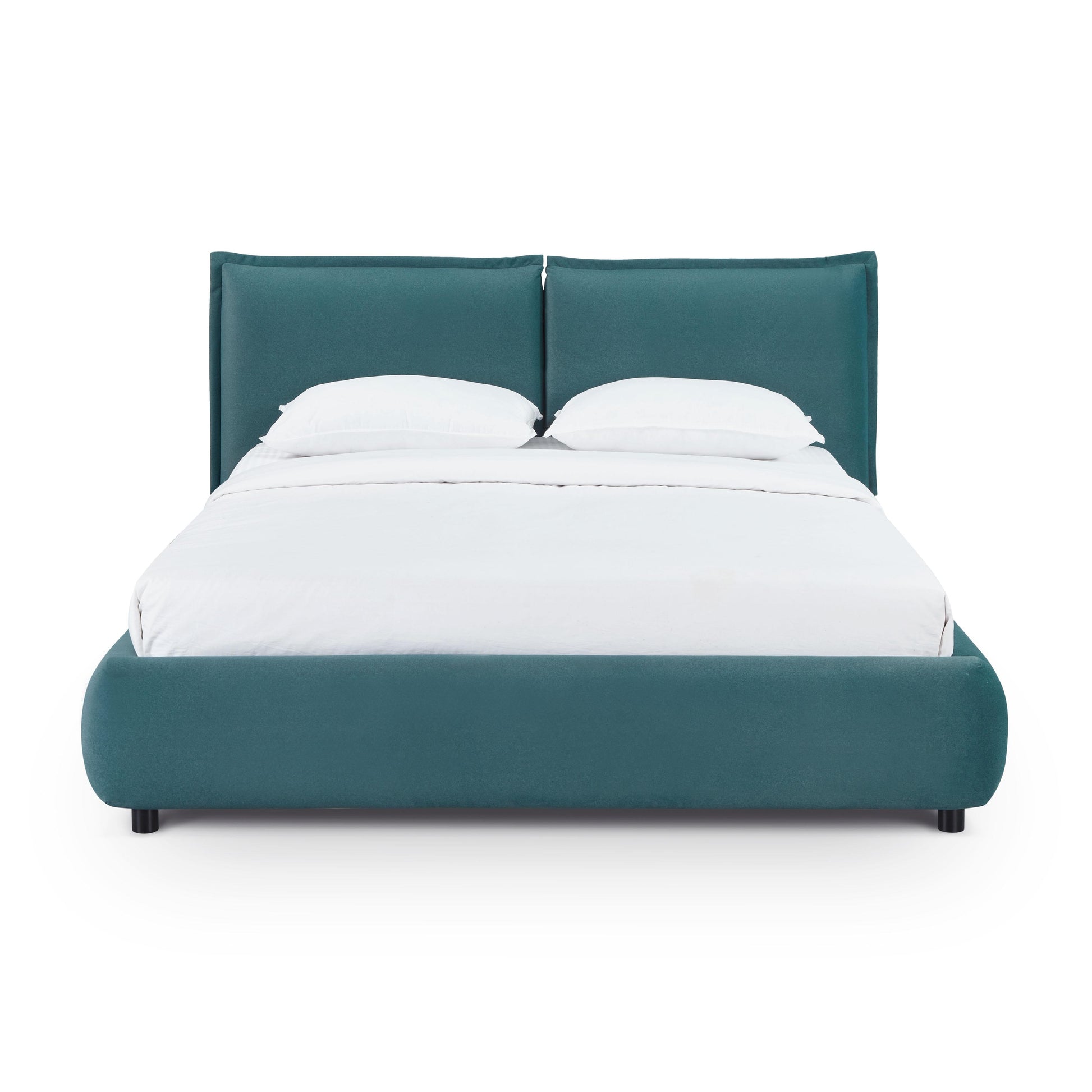 Mel Performance Faux Mohair Velvet Bed